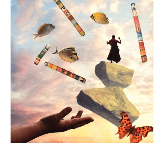 "Dancing Monk and Fishes" - Susan Aurand